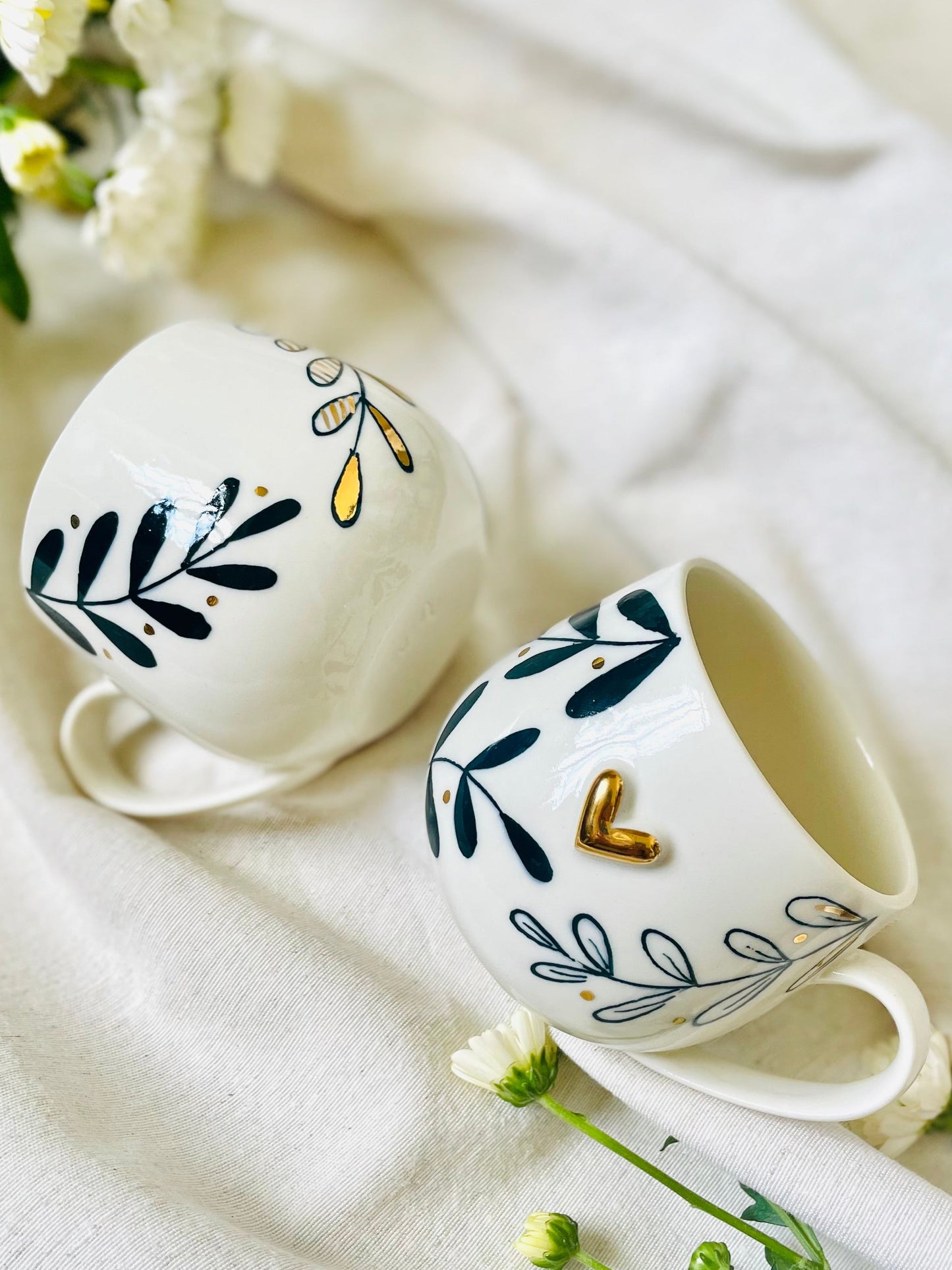 Eukalyptus | Malovaný porcelán
