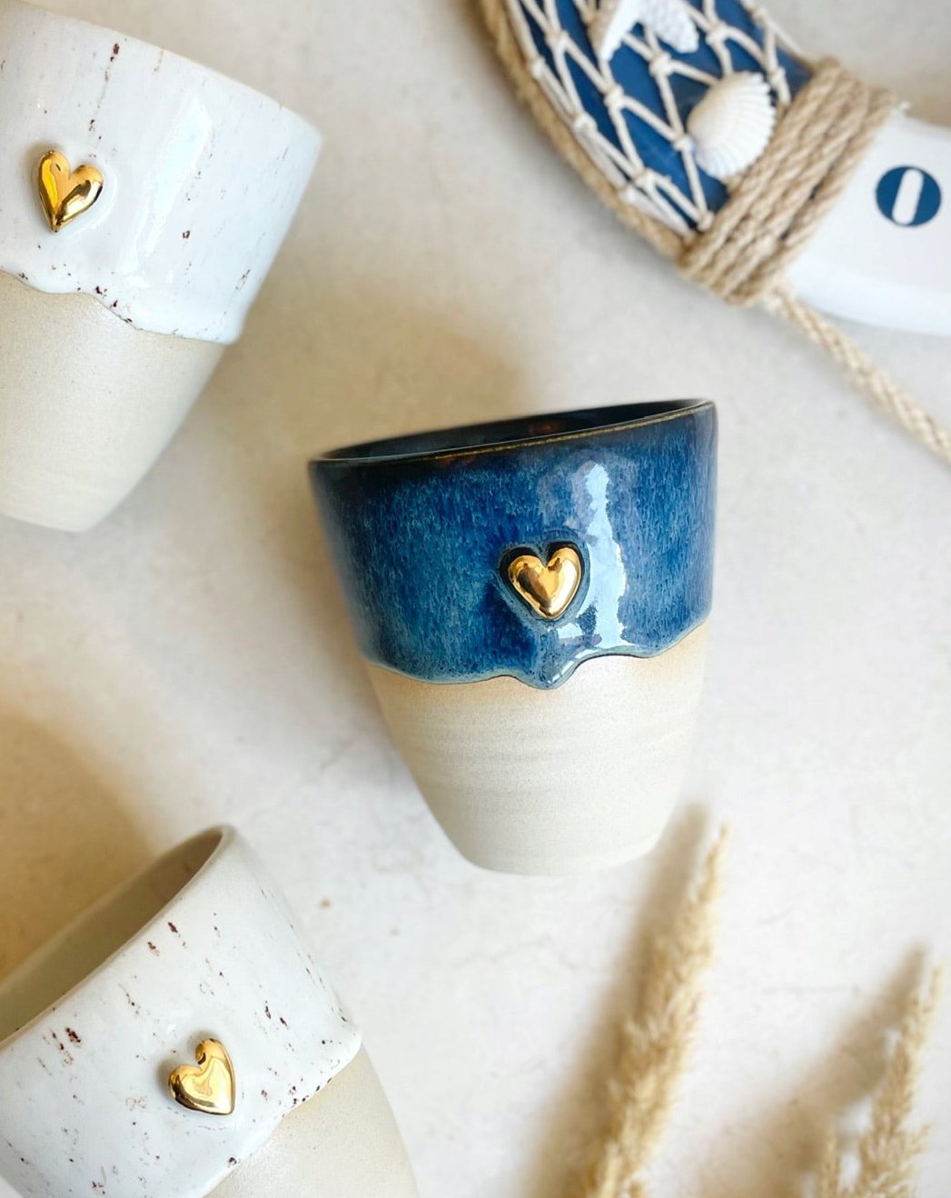 Coeur Doré - KeepCup Bleu