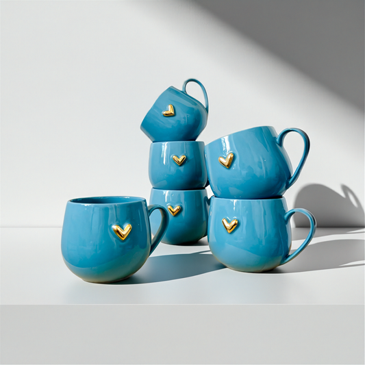 Blueberry | Barevný porcelán