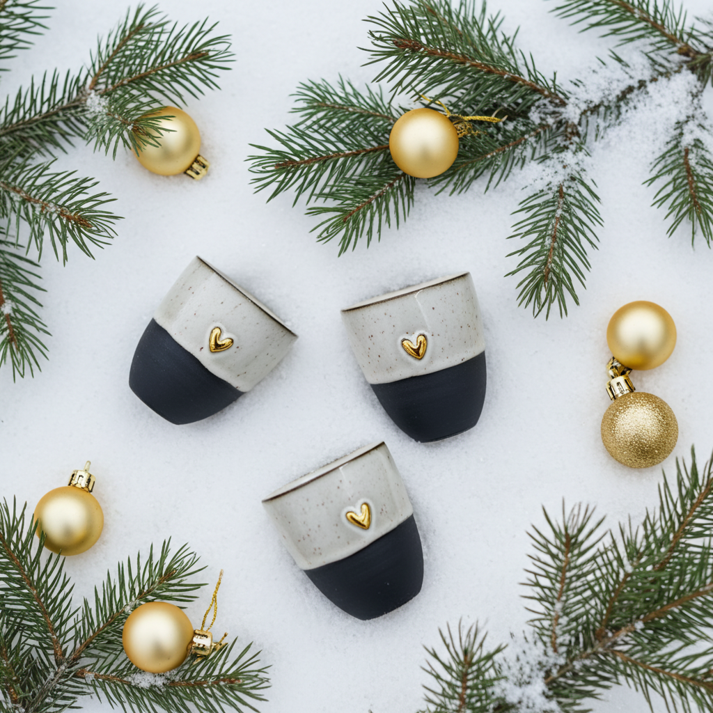 Schwarz und Weiß - KeepCup Golden Heart