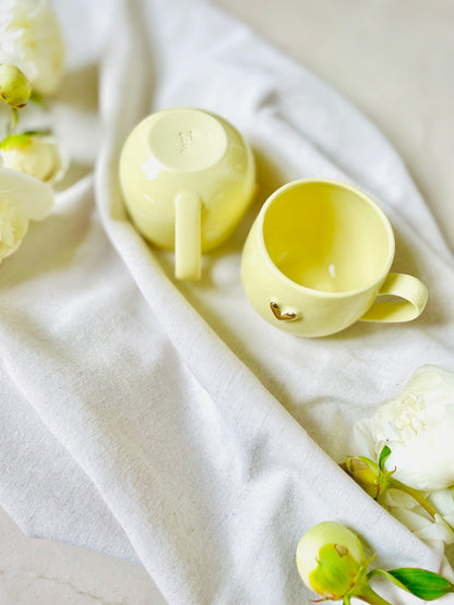 Pastel Yellow | Barevný porcelán