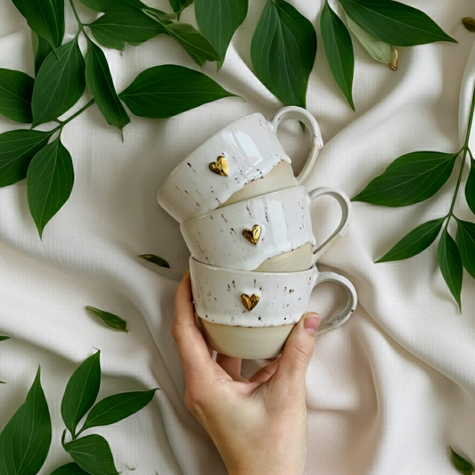 Coeur doré - Mug