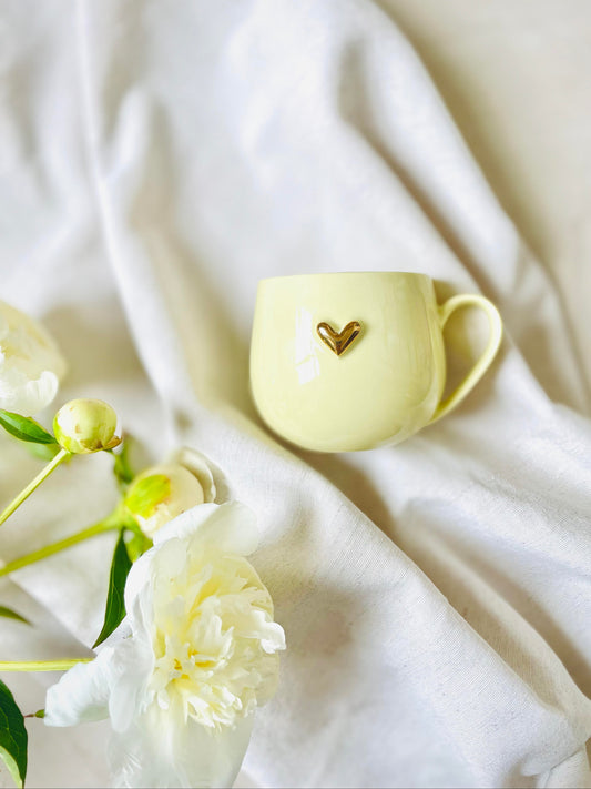 Pastel Yellow | Barevný porcelán