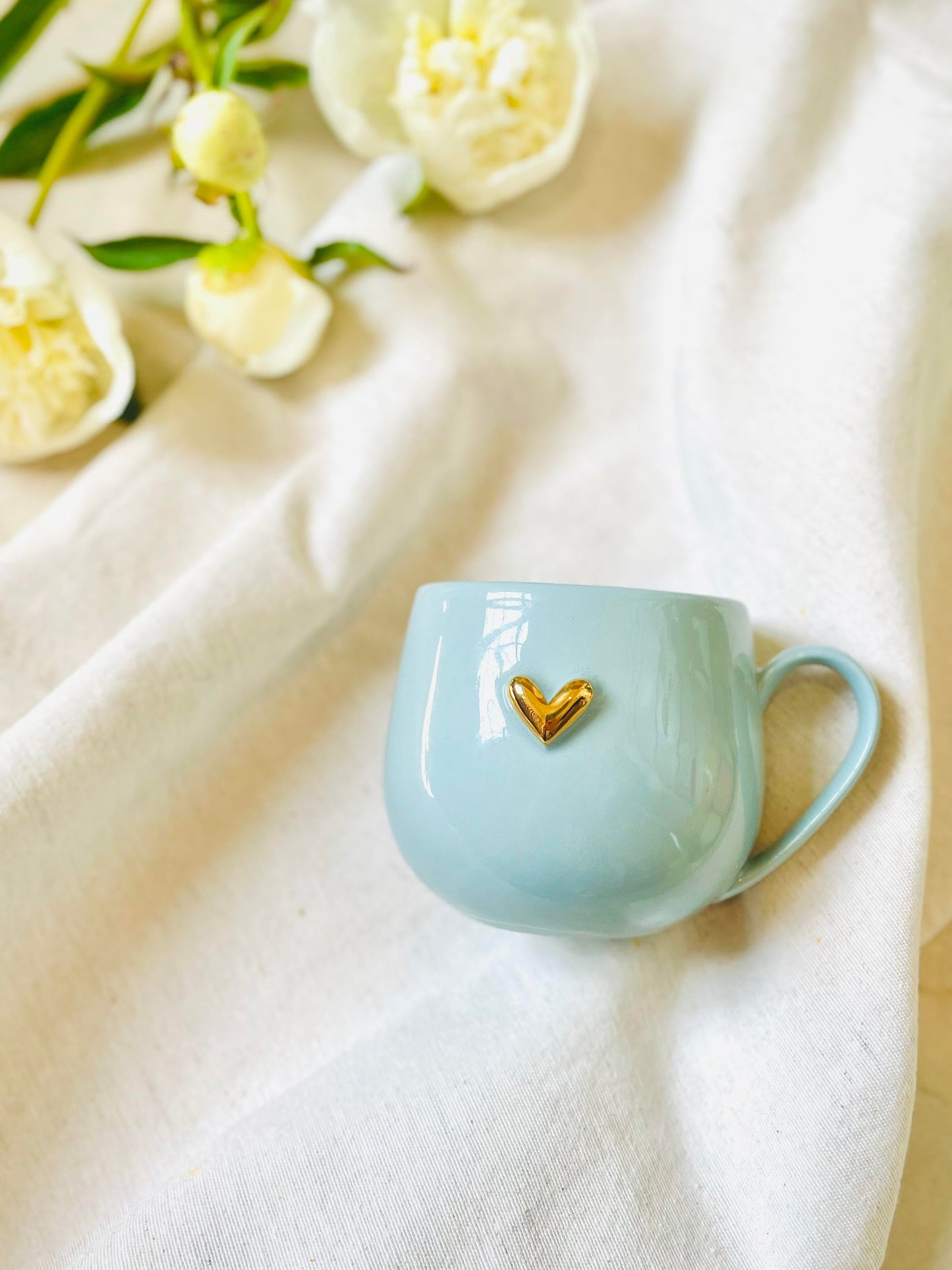Pastel Blue | Barevný porcelán