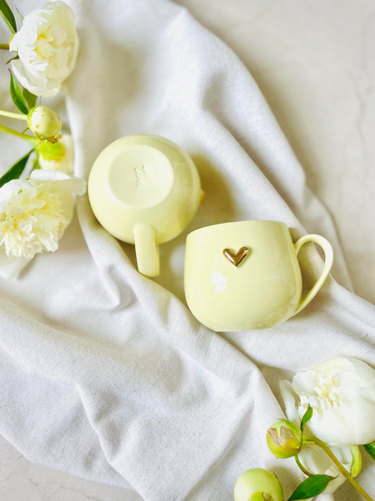 Pastel Yellow | Barevný porcelán