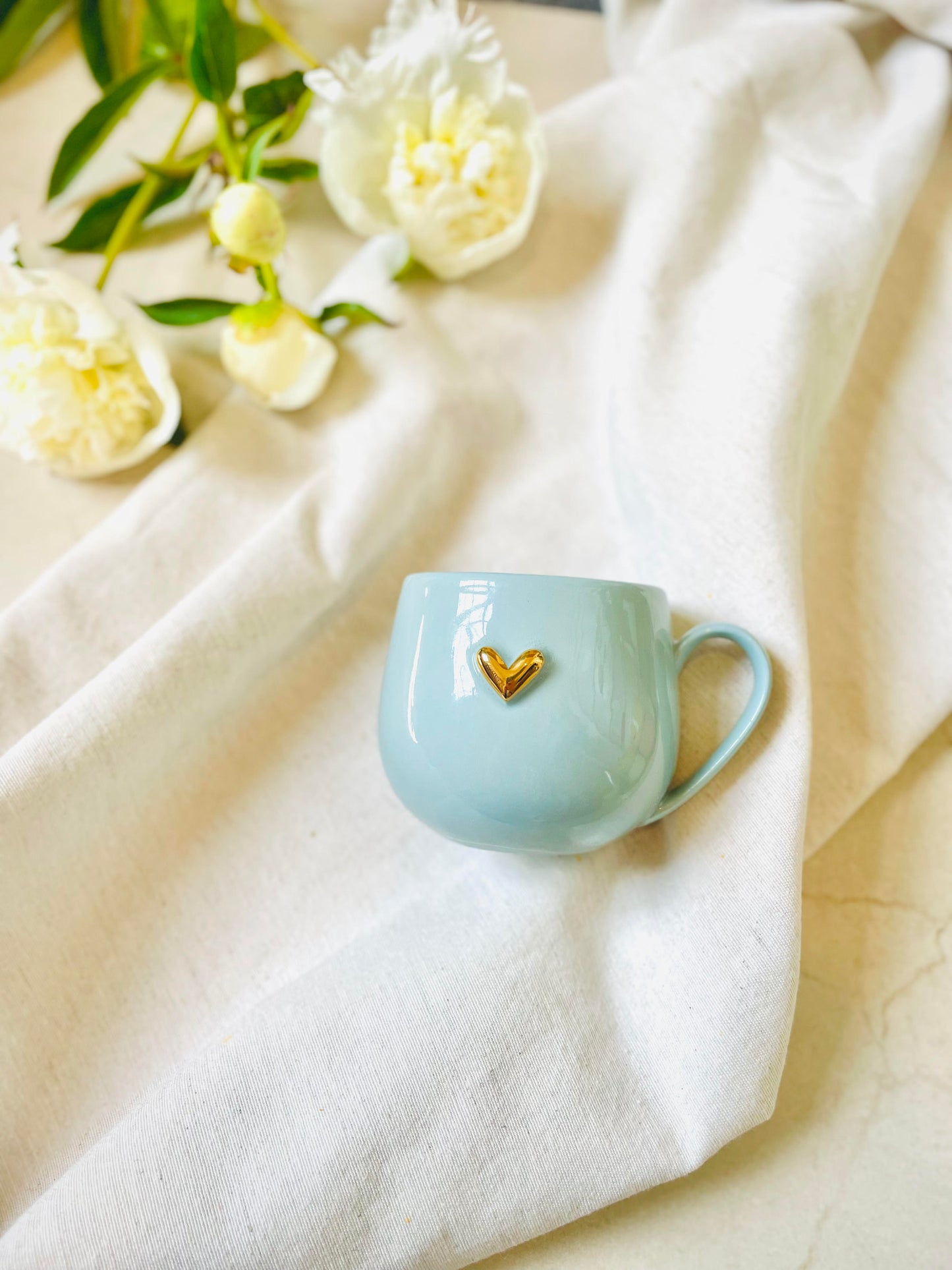 Pastel Blue | Barevný porcelán