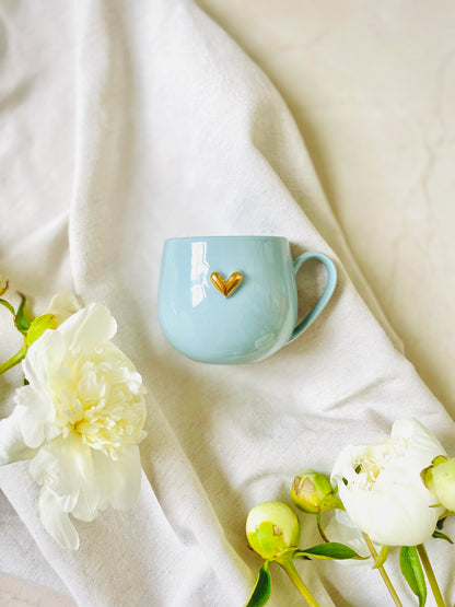 Pastel Blue | Barevný porcelán