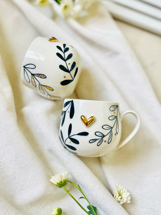 Eukalyptus | Malovaný porcelán