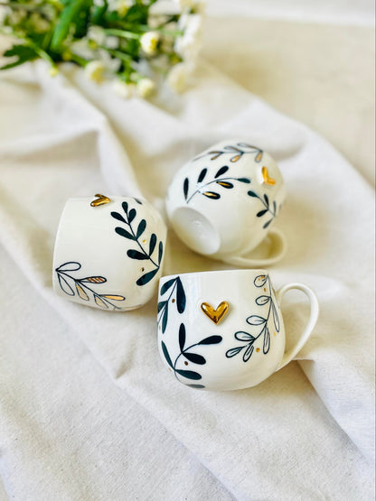 Eukalyptus | Malovaný porcelán